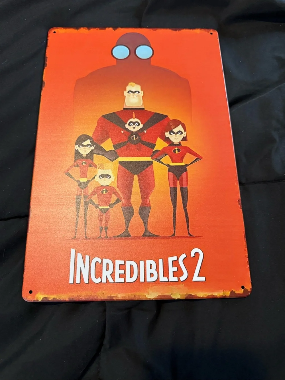 N/A metal sign